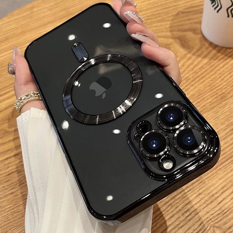 ÆLECTRONIX 12 Pro / Black Soft Silicone Case For iPhone