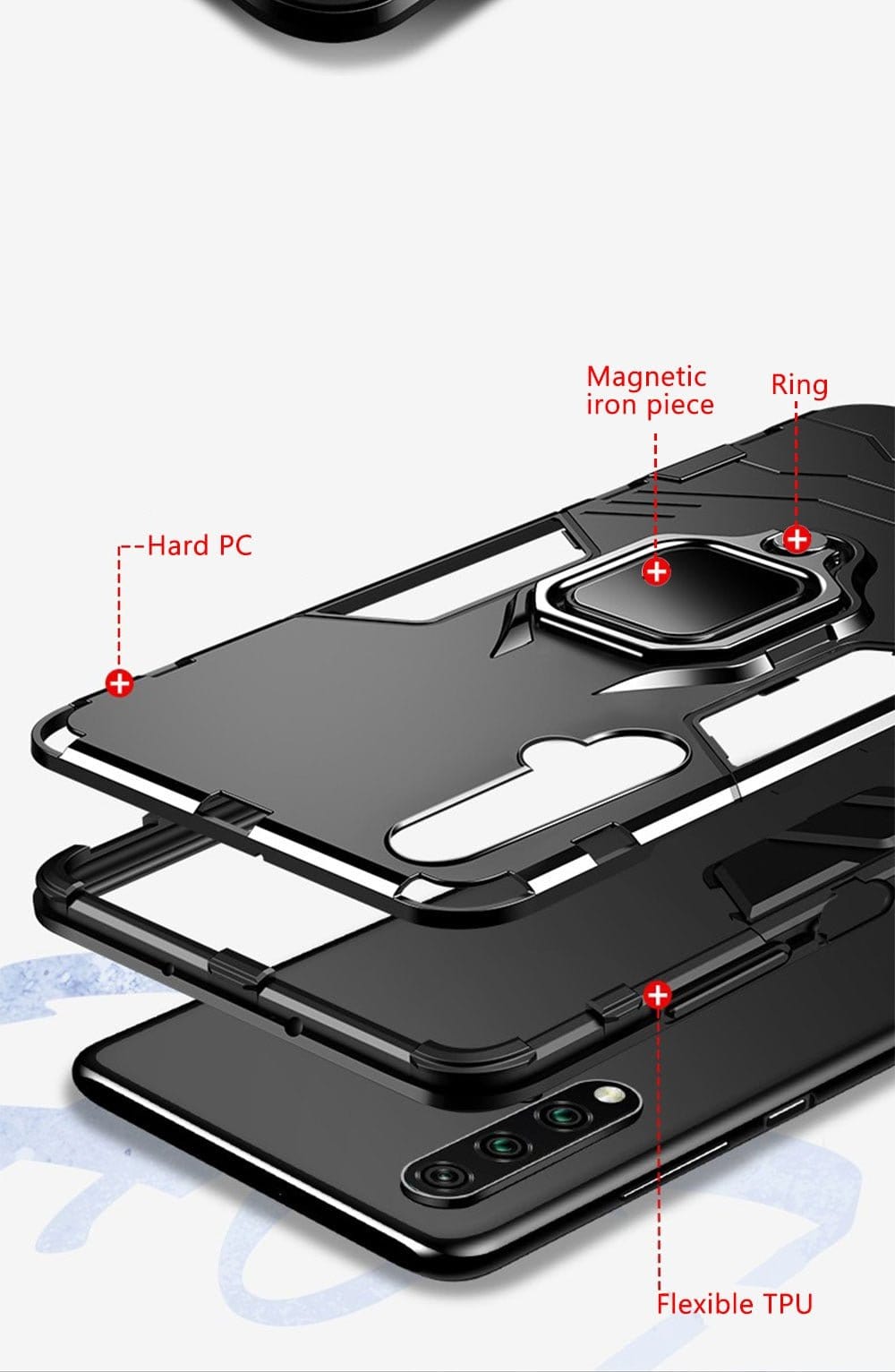 ÆLECTRONIX Armor Case For Huawei Smartphones