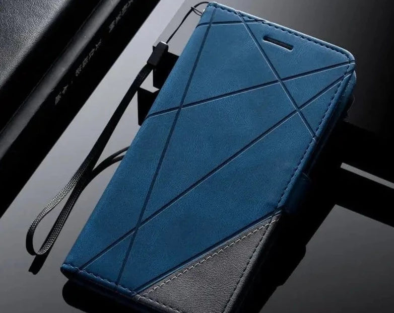 ÆLECTRONIX Blue / Galaxy S24 Ultra Samsung Galaxy S10/S21/S22/S23 Flip Case
