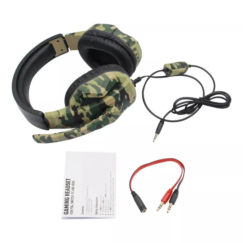 ÆLECTRONIX Green Wired Gaming Headset For PS4/Xbox One/PC/Mobile