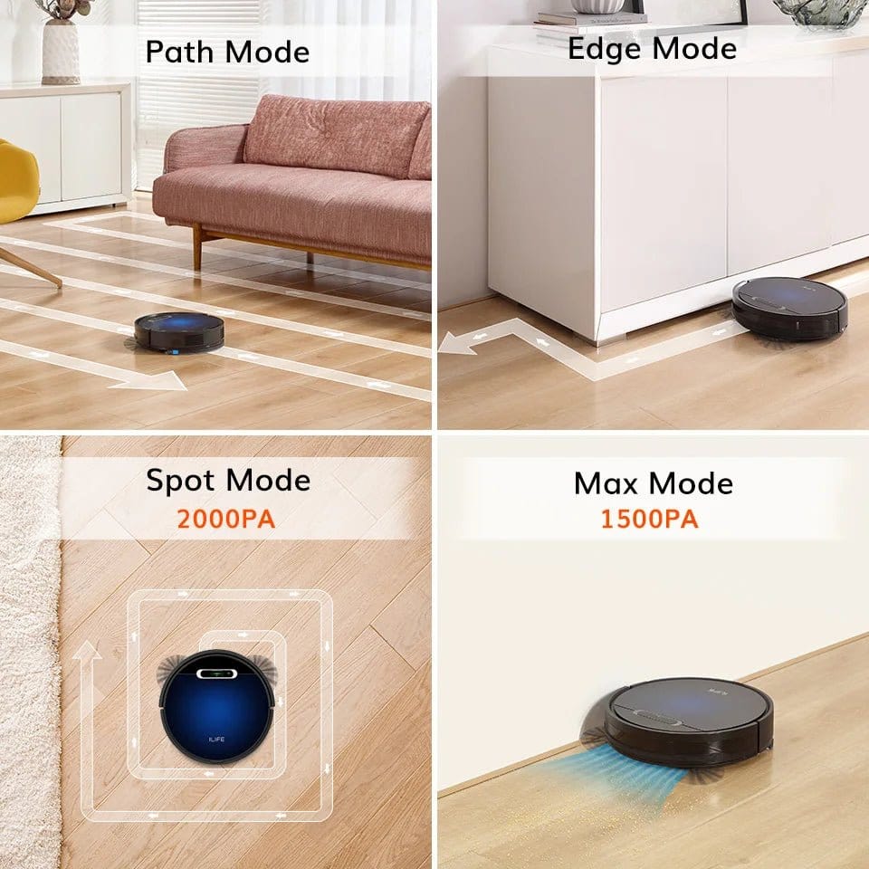 ÆLECTRONIX iLife Robot Vacuum Cleaner 2000PA