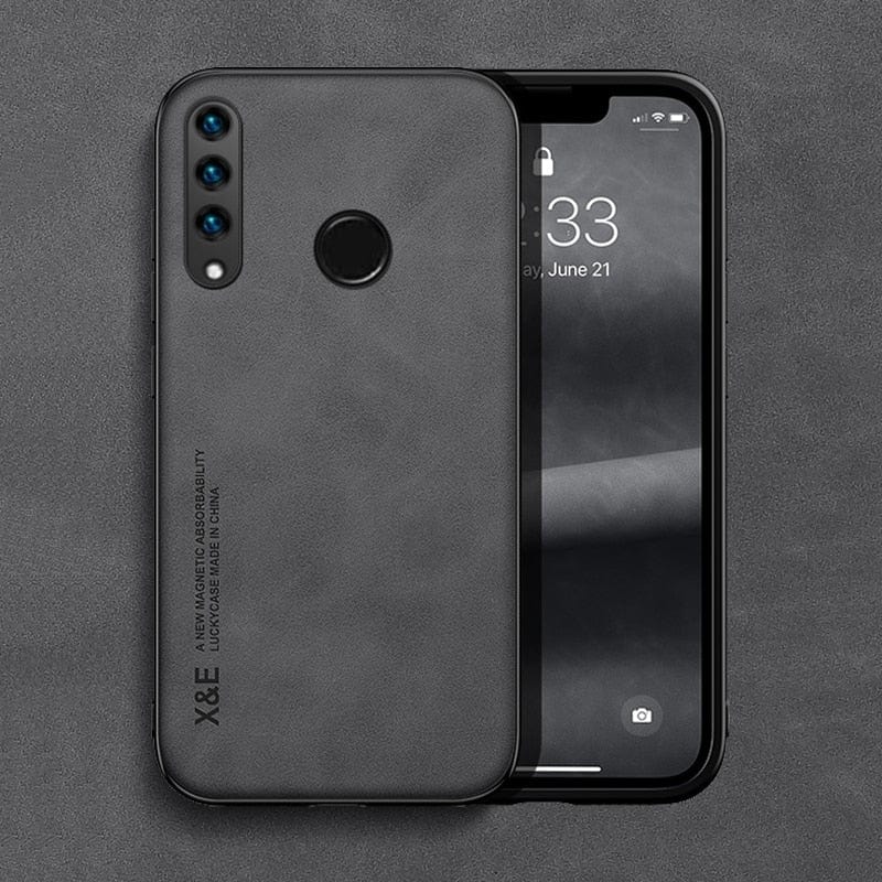 ÆLECTRONIX Leather Magnetic Case For Huawei P30