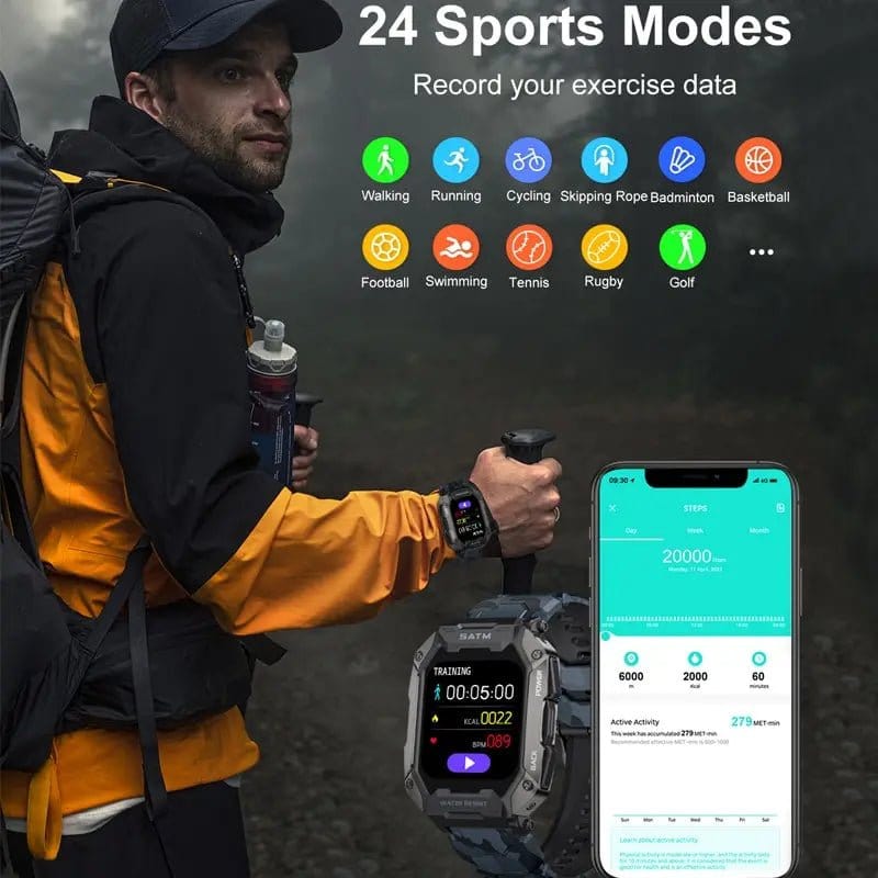 ÆLECTRONIX LIGE Bluetooth Smart Watch