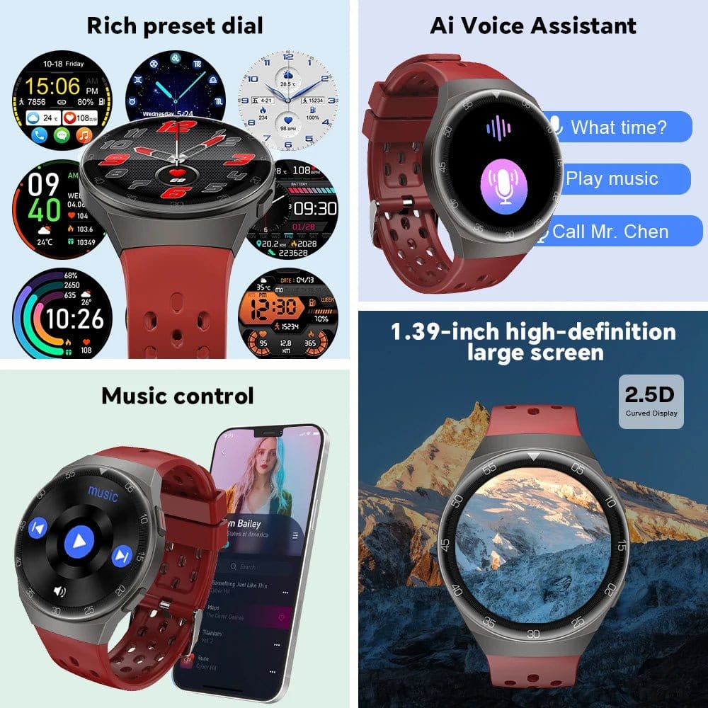 ÆLECTRONIX LIGE Fashion Smart Watch Waterproof