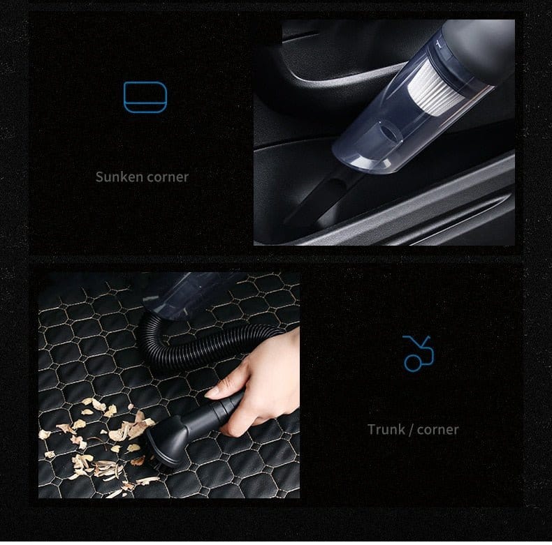 ÆLECTRONIX Mini Wireless Vacuum Cleaner