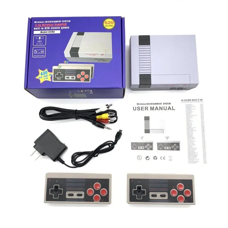 ÆLECTRONIX NES Retro Console With 620 Classic Games Built-in