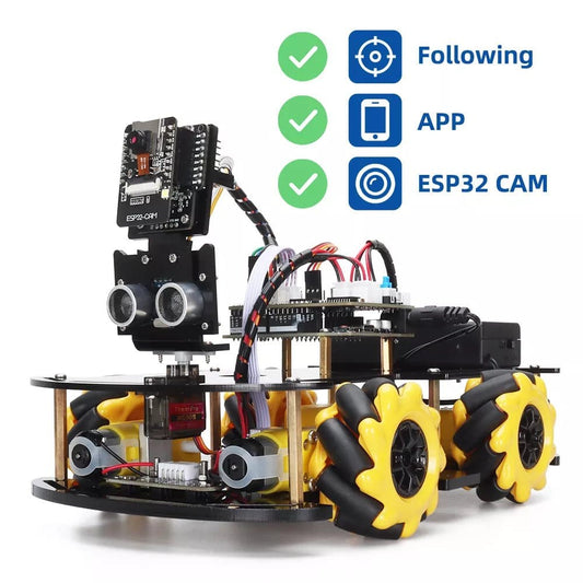 ÆLECTRONIX Robot Starter Kit For Arduino Programming with ESP32 Camera