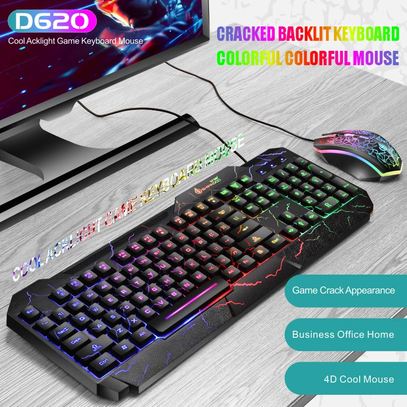 Gaming Keyboard & Mouse Set