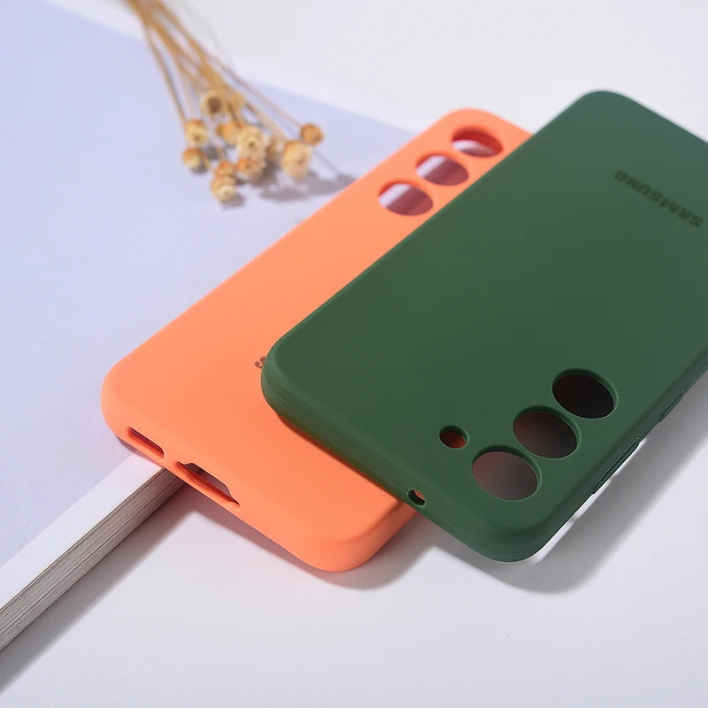 Liquid Silicone Cover For Samsung Galaxy