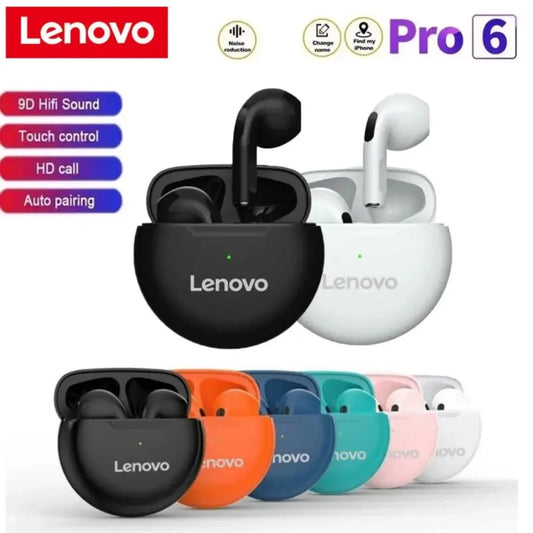 Lenovo TWS Air Pro6 Earphone Bluetooth Headphones