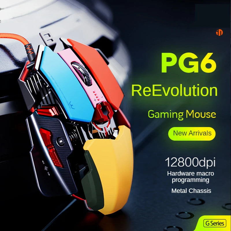 PG6 Wired Gaming Mice