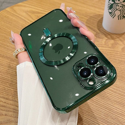 ÆLECTRONIX 12 Pro / Alpine Green Soft Silicone Case For iPhone