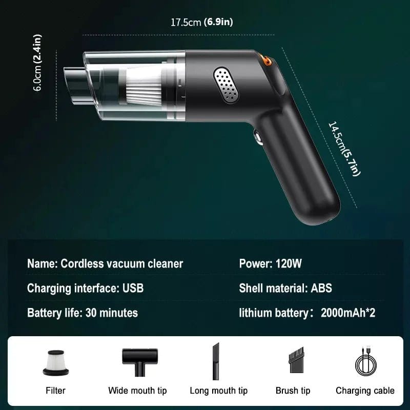 ÆLECTRONIX 15000PA Wireless Home Vacuum Cleaner