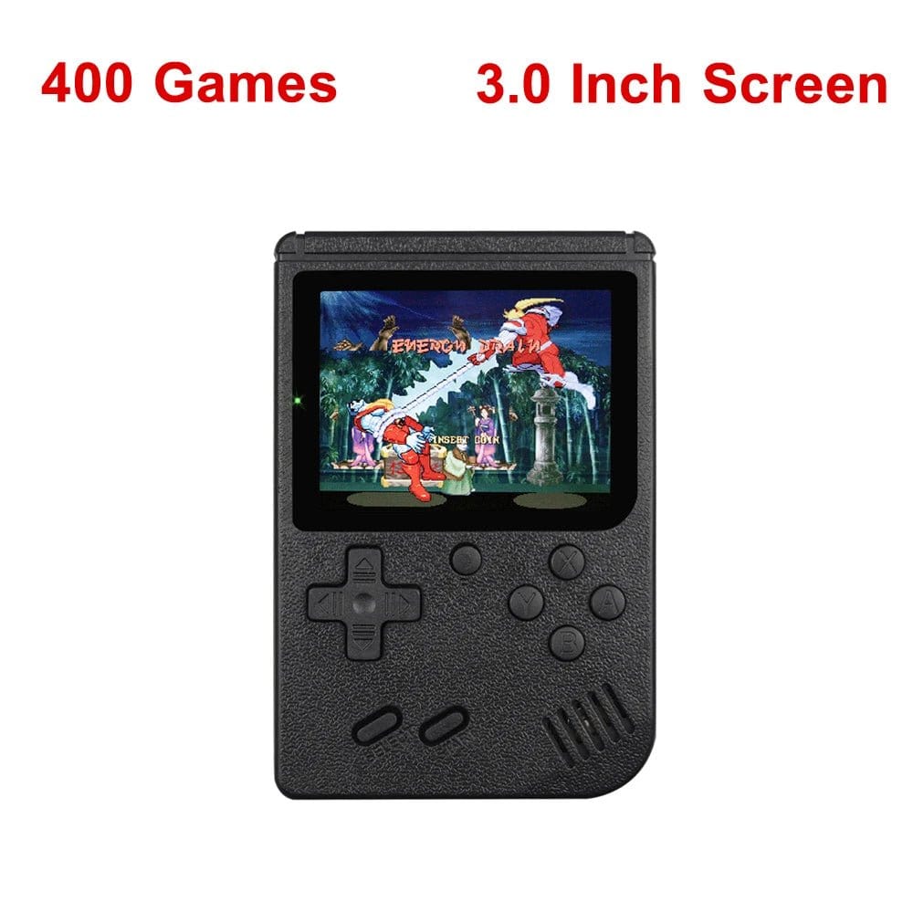 ÆLECTRONIX 3.0 Black only Console Retro Portable Mini Handheld Console With 400 Games Built-in