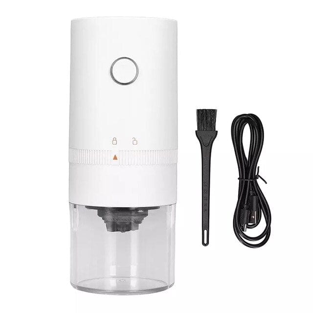 ÆLECTRONIX ABS white Portable Electric Coffee Grinder