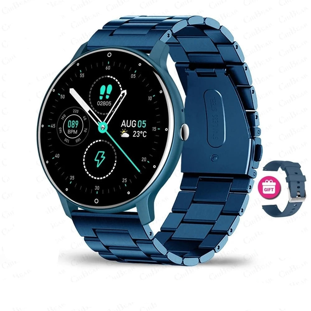 ÆLECTRONIX Blue / Bluetooth Call Smart Watch AMOLED Display