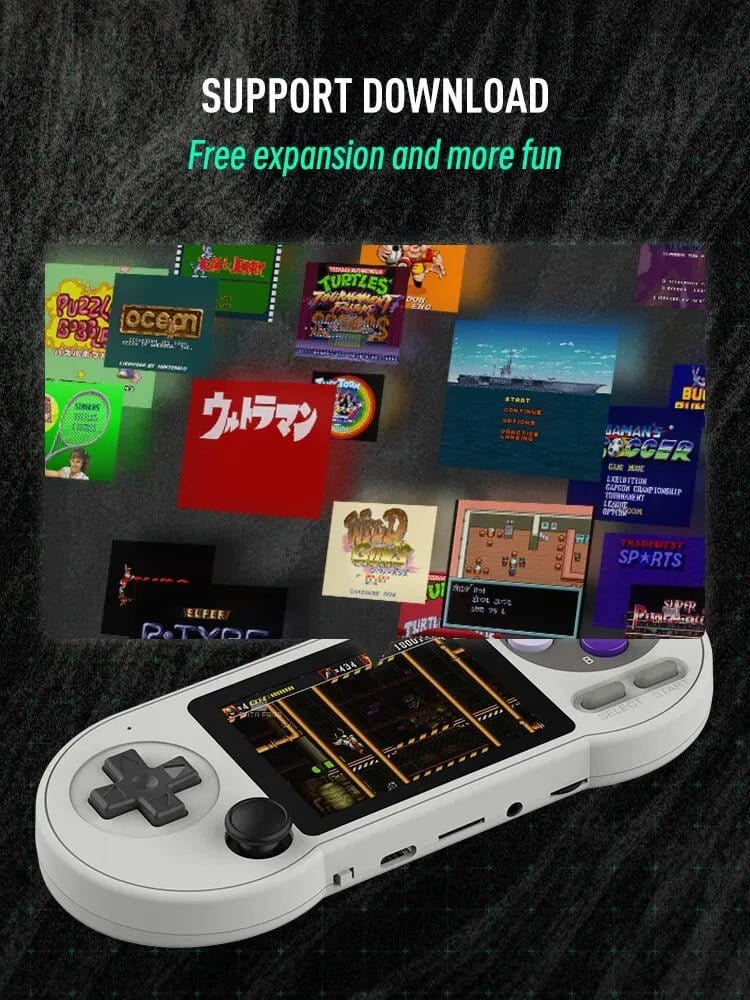 ÆLECTRONIX DATA FROG SF2000 Retro Game Console With Built-in 6000
