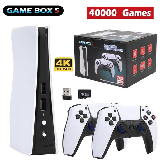 ÆLECTRONIX GB5 Retro Game Console 4K Output With 40000 Games Built-in For PS1/GB/N64