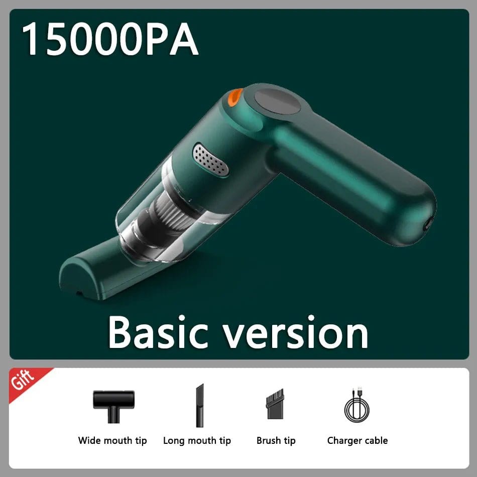 ÆLECTRONIX Green 15000PA Wireless Home Vacuum Cleaner