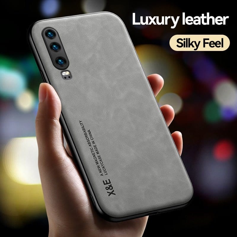 ÆLECTRONIX Leather Magnetic Case For Huawei P30