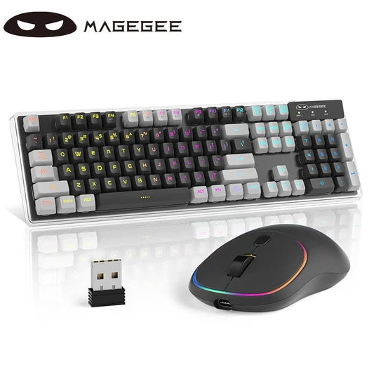 ÆLECTRONIX MageGee Wireless Gaming Keyboard and Mouse Combo