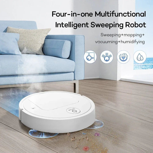 ÆLECTRONIX Mini Sweeping Mopping And Vacuuming Robot