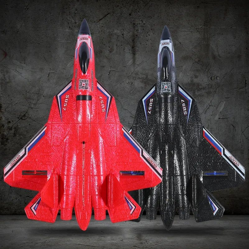 ÆLECTRONIX RC Aircraft SU57 2.4G With LED Lights