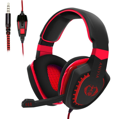ÆLECTRONIX Red Gaming Headset