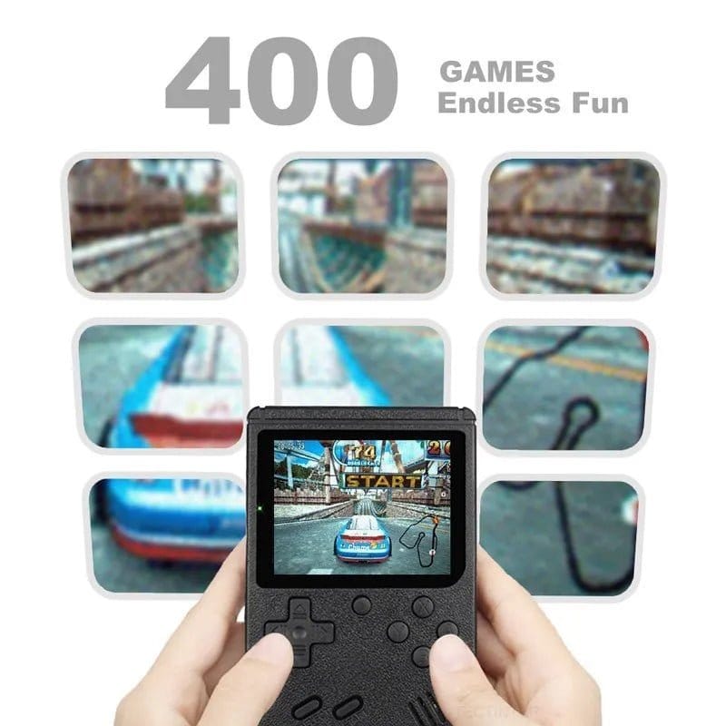 ÆLECTRONIX Retro Portable Mini Handheld Console With 400 Games Built-in