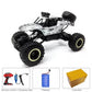 ÆLECTRONIX Silver 1B Metal 1:12/1:16 4WD RC Car With Led Lights