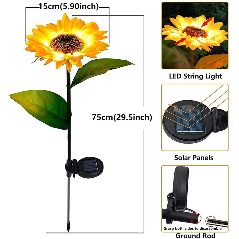 ÆLECTRONIX Solar Flowers Lamp