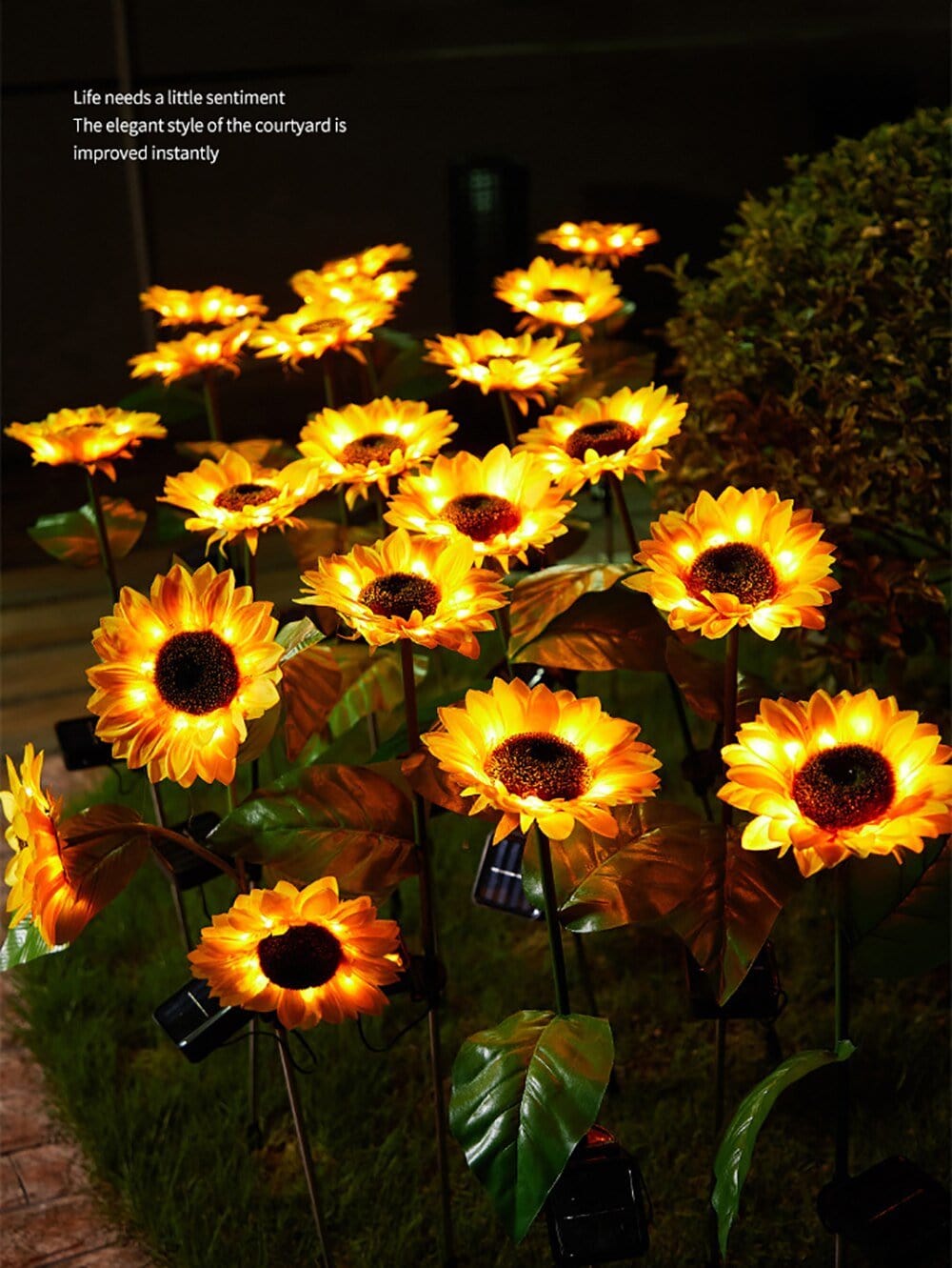 ÆLECTRONIX Solar Flowers Lamp