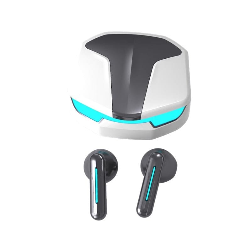 ÆLECTRONIX White Wireless Bluetooth Headset